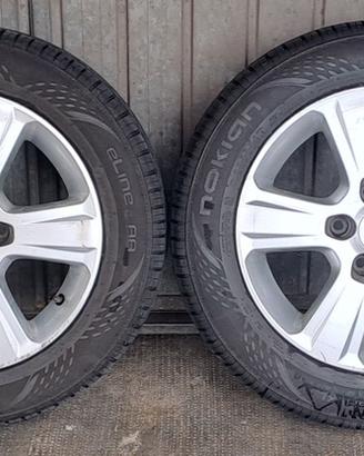 4 cerchi in lega originali Opel 15 pollici + gomme