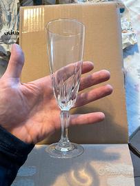 Bicchiere calice Flute da prosecco 12 pezzi