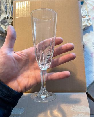 Bicchiere calice Flute da prosecco 12 pezzi