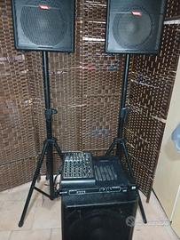 impianto completo sub e satelliti proel leggi