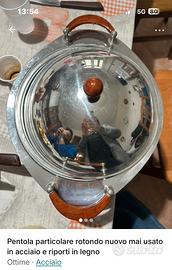 Vassoio con coperchio in acciaio