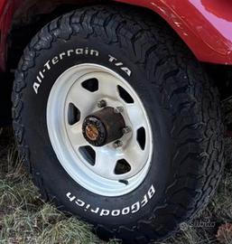 Cerchi Toyota Land Cruiser Hilux + BF Goodrich 