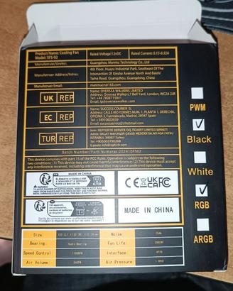 Ventola RGB da Gaming