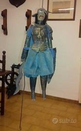 ANTICO BURATTINO MARIONETTA GUERRIERO PUPO SICILIA
