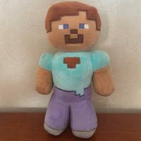 peluche steve minecraft