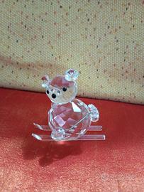 Swarovski orsetto kris sciatore 
