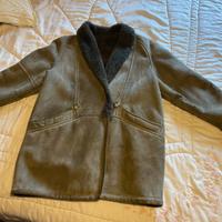 Giaccone in pelle di montone Marfur