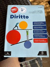 Libro Diritto 5° anno - Le Monnier Scuola Cartaceo