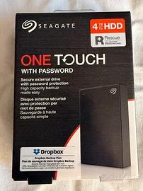 Hard disk slim WD ONE TOUCH 4TB SIGILLATO
