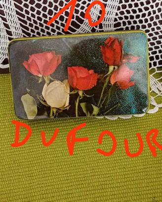 💥💥💥 SCATOLA LATTA VINTAGE DUFOUR 