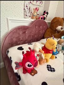Letto rosa 1 piazza e mezzo