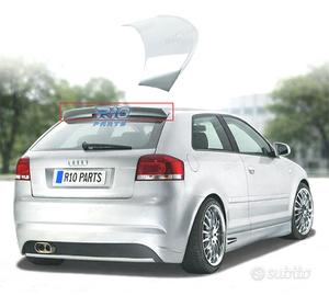 SPOILER TETTO AUDI A3 8P 3P 03-08