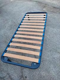 Rete letto singola a doghe in faggio/betulla