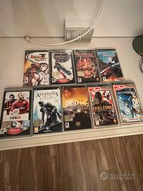 Lotto n.9 giochi PSP