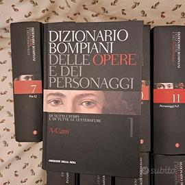 dizionario delle opere e dei personaggi