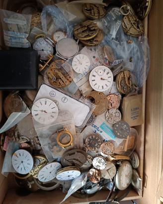 stock orologi e ricambi vintage