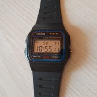 orologio Casio F 91 W