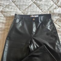 pantaloni di eco pelle