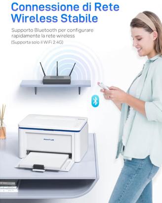 Stampante wi-fi con toner