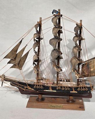 Modellino Veliero Navale In Legno Flyng Cloud 1851