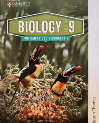 ESSENTIAL BIOLOGY FOR CAMBRIDGE SECONDARY 1 ST. 9