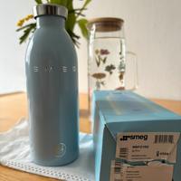 Borraccia termica SMEG celeste pastello