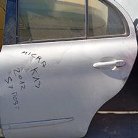 NISSAN MICRA K13 2012 PORTA POSTERIORE SX