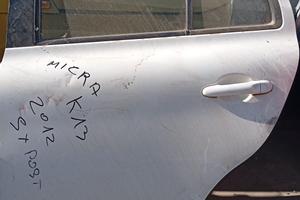 NISSAN MICRA K13 2012 PORTA POSTERIORE SX