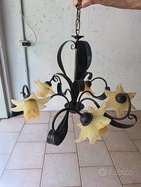 Lampadario e lampade da comodino