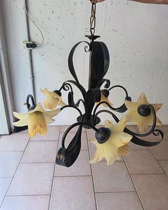 Lampadario e lampade da comodino