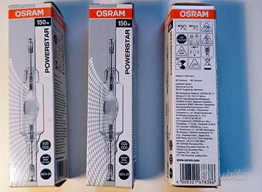 3 Lampade OSRAM Powerstar HQI-TS 150W/NDL Excellen
