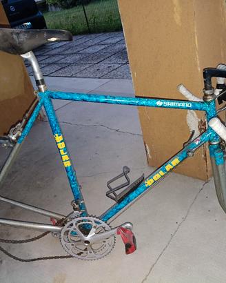 componenti Shimano epedali look carbon