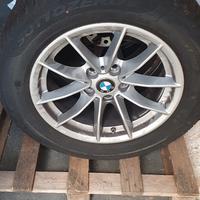 4 cerchi e gomme termiche per bmw 3 205-60-r16/96H