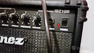 Amplificatore Ibanez per basso IBZ10B