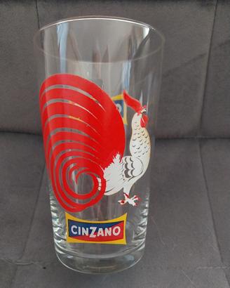 Bicchiere Cinzano vintage. 
