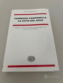 Libro Campanella La città del sole Nuovo