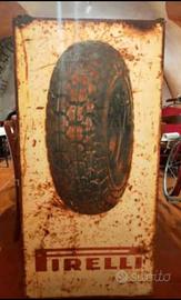 Targa Pirelli in lamiera