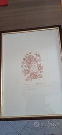 Quadro con stampa floreale 