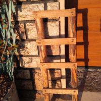 scala piccola in legno vintage