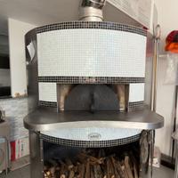 Forno a legna per pizzeria