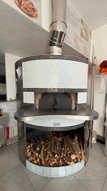 Forno a legna per pizzeria