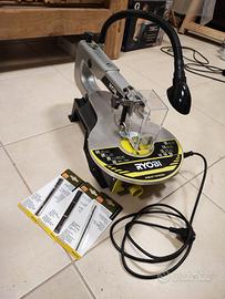 Sega traforo Ryobi RSW 1240G + set lame Proxxon 