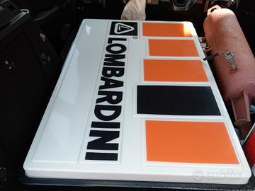 Insegna luminosa lombardini trattori