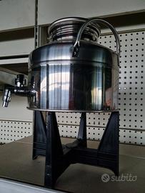 fusto inox 18/10 per alimenti litri 5