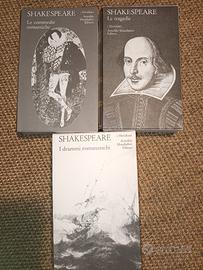 SHAKESPEARE-LE TRAGEDIE,LE COMM ROMANTICHE I DRAMM