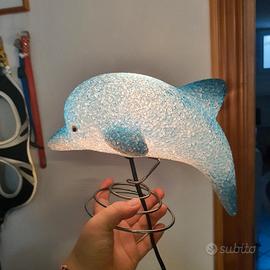 lampada delfino anni 90