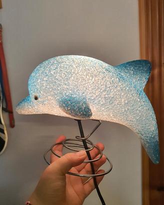 lampada delfino anni 90