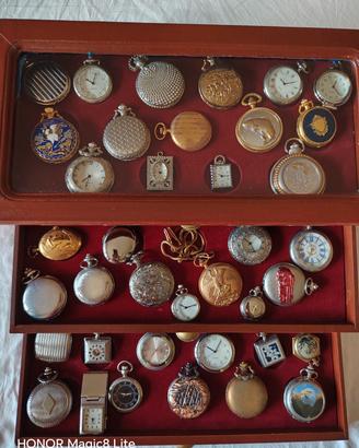 collezione orologi da taschino