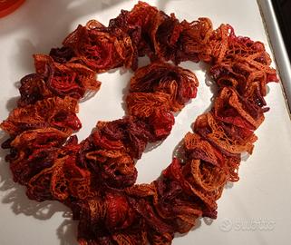 sciarpa/scalda collo fatto a mano 