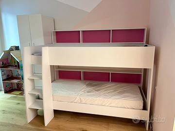 Letto a castello bimbe/i ragazze/i